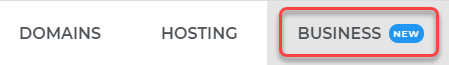 Click the Business tab