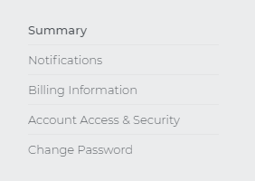 Business summary page